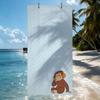 C-Curious George Monkey Cartoon Towel Quick Drying Beach Towels Are Suitable For Swimming Pools Camping Yoga And The Gym