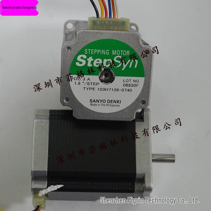 103H7126-0740 Japan SANYO Stepper Motor - In Stock & Ready to Ship