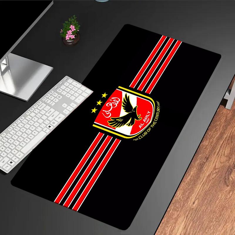 Al Ahly Fc Crest Design Mouse pad Mouse pad, Gaming Mouse Pad, keyboard pad, Desk Decor for computer notebook Fan Gift Birthday Gift