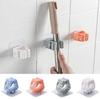 Adhesive Multi-Purpose Hooks Wall Mounted Mop Organizer Holder RackBrush Broom Hanger Hook Kitchen Bathroom Strong Hooks