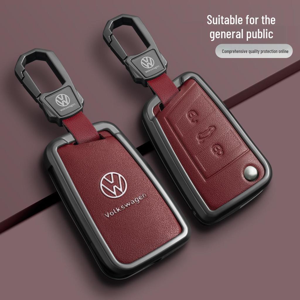 Чехлы для ключей Volkswagen: Совместимо с Magotan, Passat, CC, Sagitar, Polo, Tharu, Tayron, Lavida, Tiguan L, T-Roc.