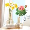 Individualistic Flower Stand Iron Frame Vase Simple Family Flower Rack Bottle Ornament Easter Decor Pot Holder Jarrones Gifts