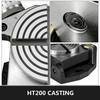 Rotary Table 4 INCH/100 MM Horizontal Vertical Rotary Table 4-Slot Rotary Table for Milling Machine MT-2 Rotary Table for Milling 360 Degrees