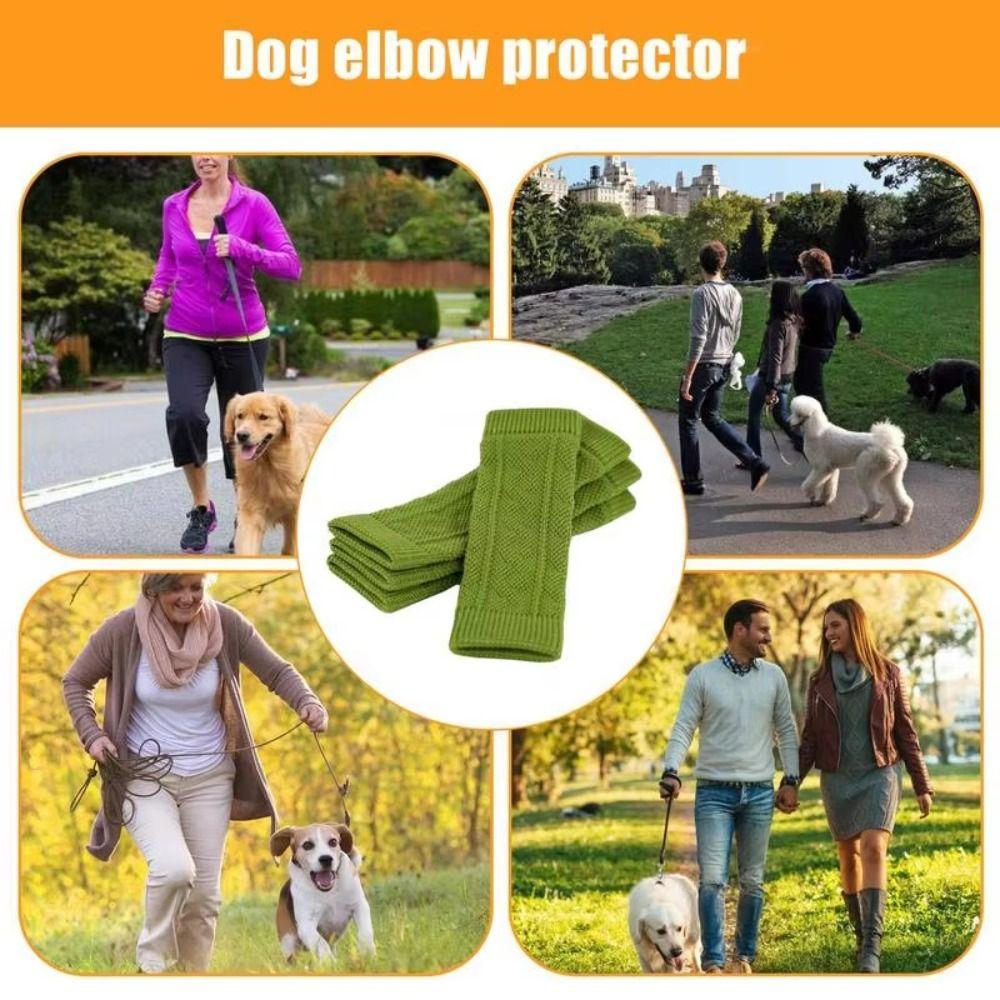 Anti-dirty Dog Leg Covers Warm Dog Elbow Cover Anti-fouling Pet Socks Sports Sheath
