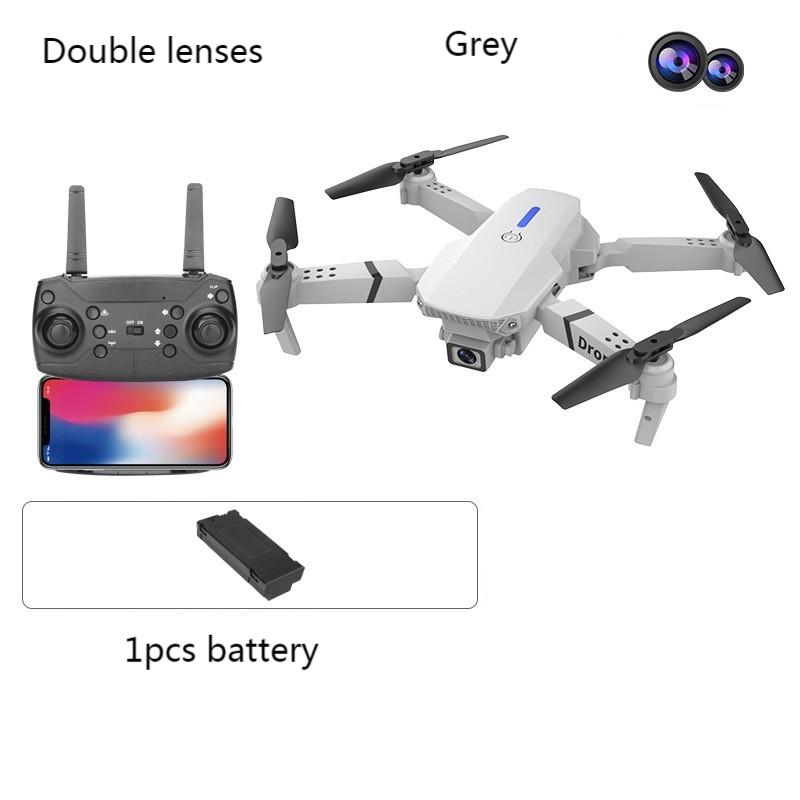 Дрон E88 Pro 4K HD с двойной камерой, положение 1080P Wi-Fi FPV Nova 2021 Altura Manter Profissional RC Quadcopter