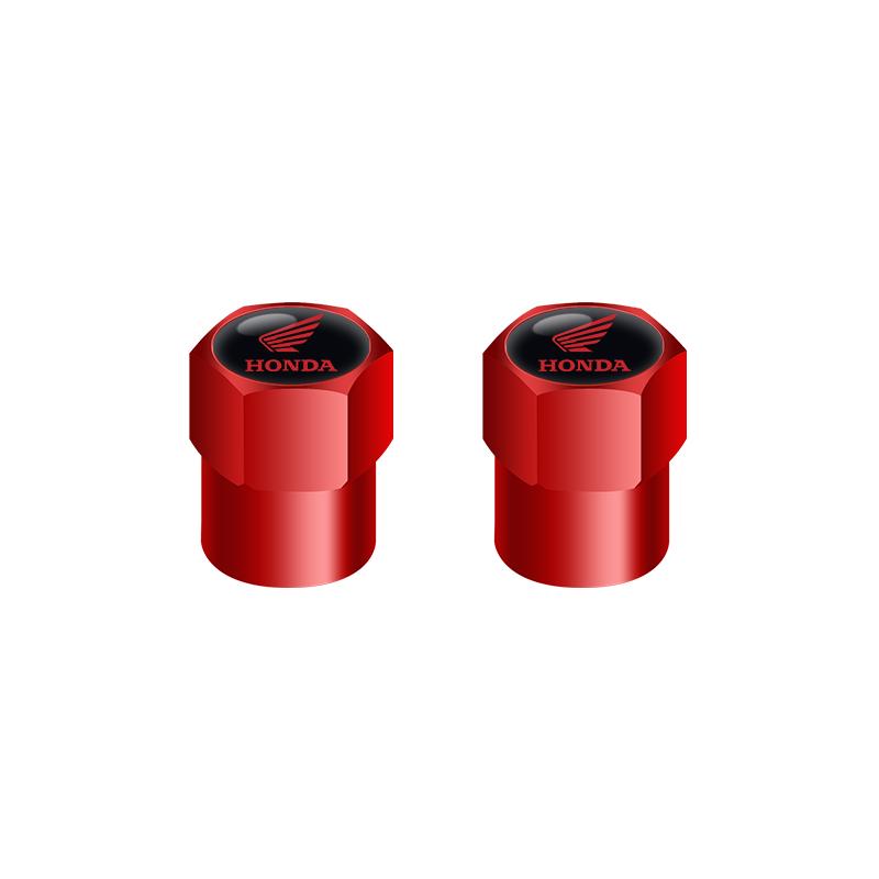Motorcycle Keychain Suede Keyring with Tire Valve Caps Tyre Rim Stem Covers For Honda CB400 CB650F CBF CBR250RR CRF SH300 NC750 ydcp00