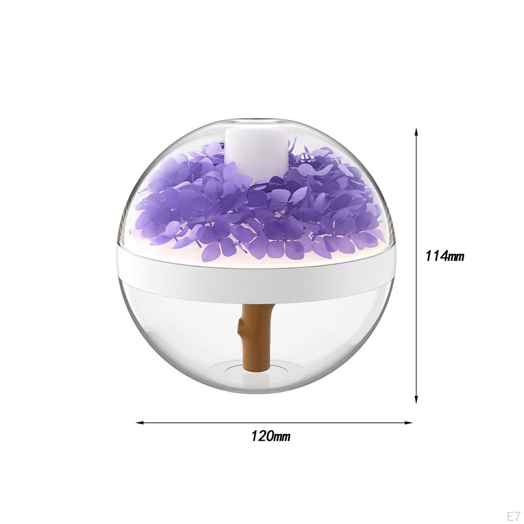 Мини-ароматический диффузор 270 мл, беззвучный с ночником, для офиса, тумбочки, спальни