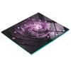 Stylish and Durable Glass Board with Abstract Rose Print 60x52 Cm