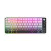 K27 Ультратонкая RGB Беспроводная Bluetooth Игровая Клавиатура - Бесшумная, Двухрежимная, Светящиеся Градиентные Цвета, Перезаряжаемая.