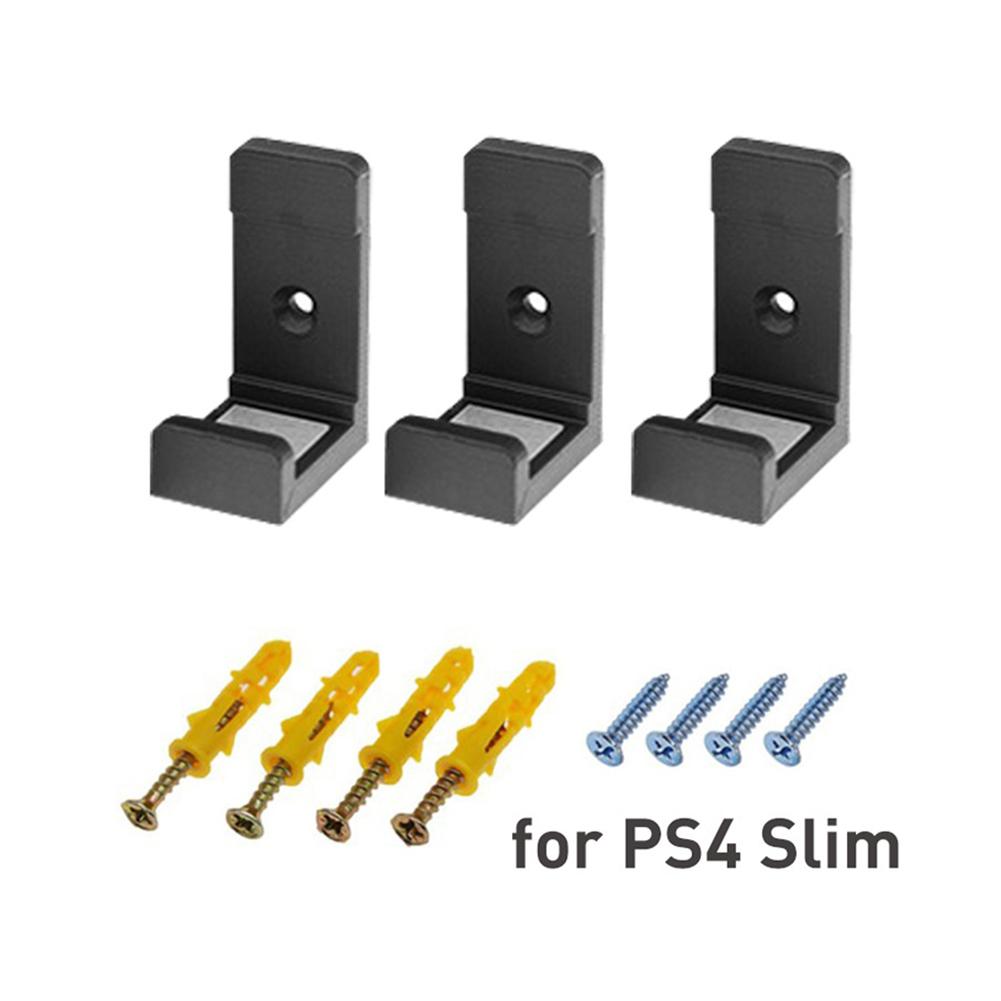 Wall Mount Holder For PS4 Console Bracket For PlayStation 4 Storage Stand Host Rack Hook Base For PS4 Pro/Slim Accessories
