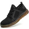Work Safety Boots Men Steel Toe Shoes Women Men Safety Shoes Puncture-Proof Work Sneakers Breathable Lightweight Work Shoes Male