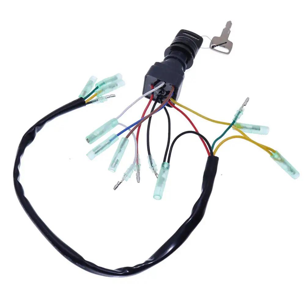 Ключ зажигания в сборе 703-82510-43 для подвесных моторов Yamaha, блок управления, лодочные аксессуары, морской подвесной двигатель