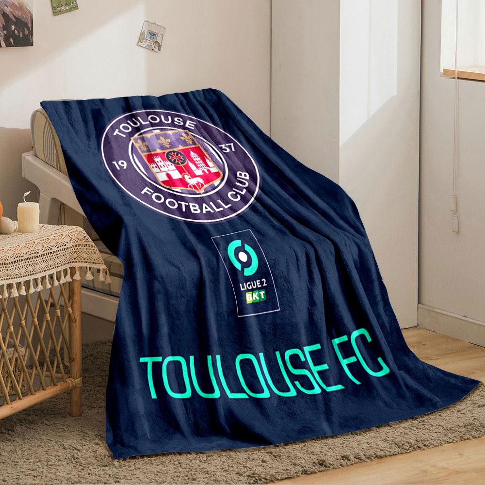 Toulouse FC Official Logo Blanket for all seasons blanket lunch break throw gift