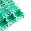 50 Pcs/Set Smd Smt Electronic Component Container Mini Storage Boxes Kit