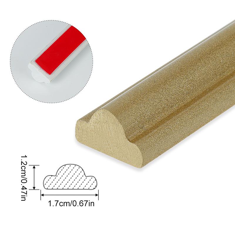 3 м противостолкновительная молдинговая полоса потолочный плинтус декоративная линия плинтус настенная отделка линии украшения дома ПВХ фон