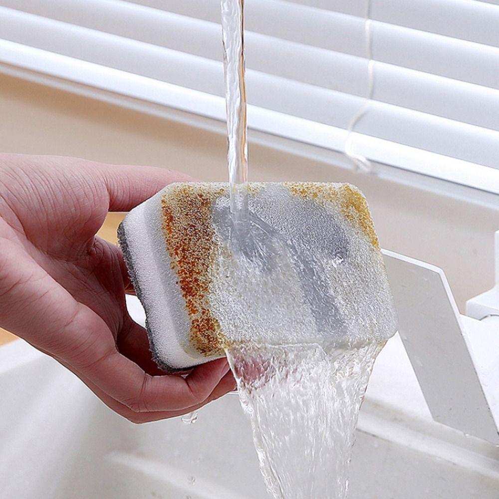 Catering Kitchen Supplies Dishwashing Cloth Double-sided Scouring Pads Sponge Cleaning Dish