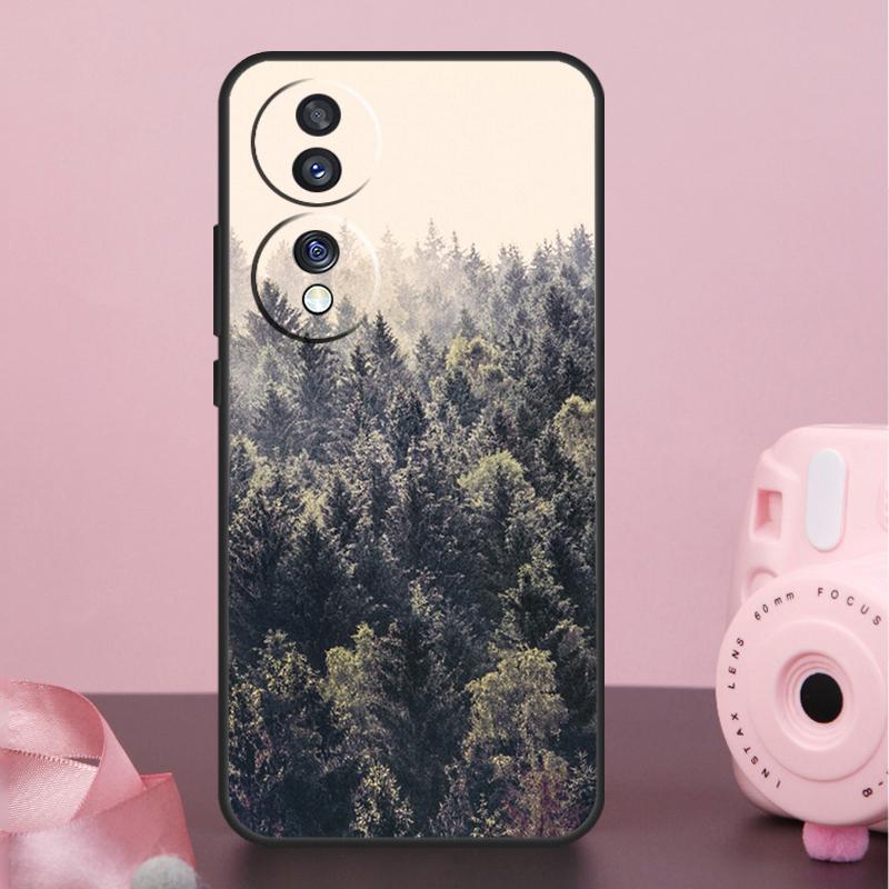 Чехол с рисунком Лес Горы Природа для Honor Magic 8 Pro 5 6 7 Pro X9a X9b X9c X9d X8a X8b X8c 50 70 90 200 400 Lite