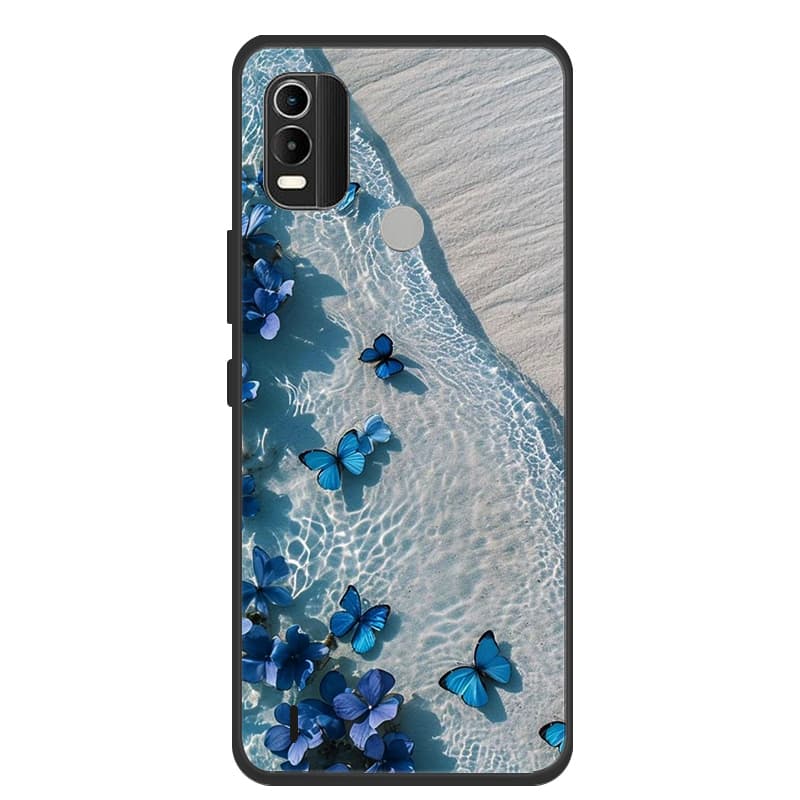 Чехол для Nokia C21 Plus Чехол для телефона Coque Черный Силиконовый Мягкая задняя крышка Чехол для Nokia G21 / G11 / C21 Plus Чехол C21Plus Funda