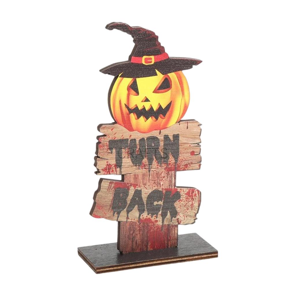 Halloween Decorations Card Scary Atmosphere Tabletop Decorations