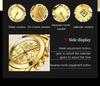 OLEVS Full Gold Automatic Wristwatch for Men Auto Date Waterproof High end Men's Watches