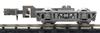 Greenmax N Gauge Gray Collecting Bogie 1 Car Set Railway Model Supplies D-16 Non-current 5015-1