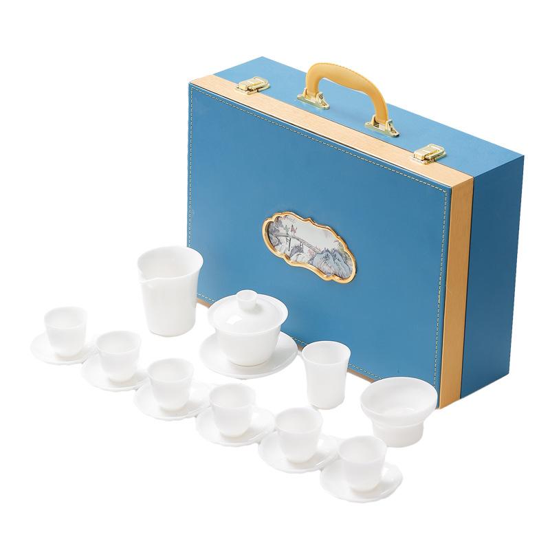 Ceramic Ice Tea Set, High-end Gift Box, Souvenir Gift, Business Company Festival Event Gift Gift