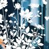 Стеклянная наклейка Водонепроницаемая ПВХ Двусторонняя Дизайн Узор Подсолнух Наклейки на окна Стеклянные двери Окна Домашний декор