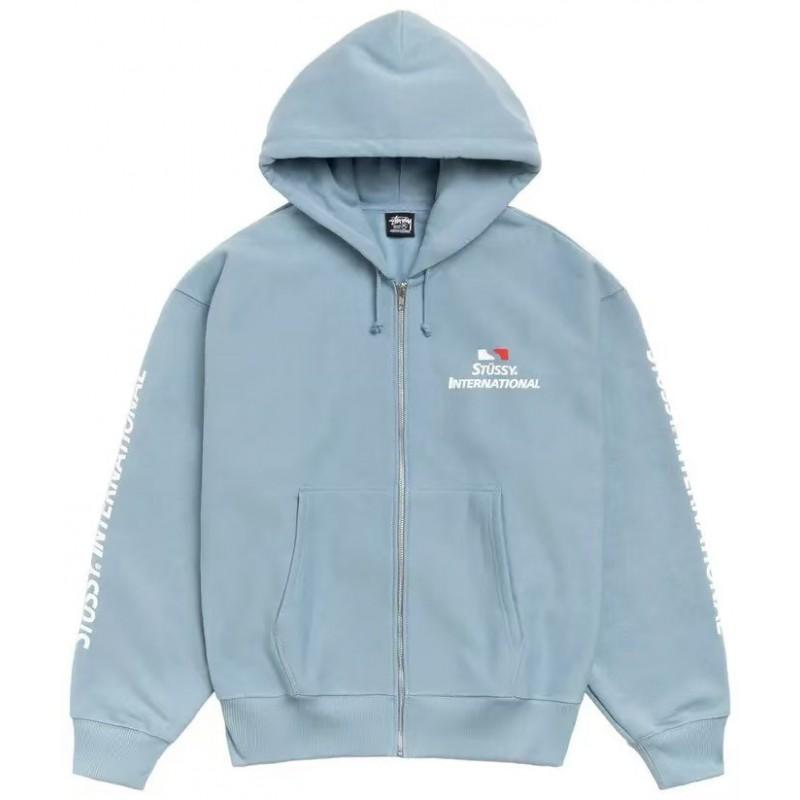 2026 Trendy Unisex Oversized Hoodie With Retro Letter Print Loose Fit Cotton Blend Sweatshirt