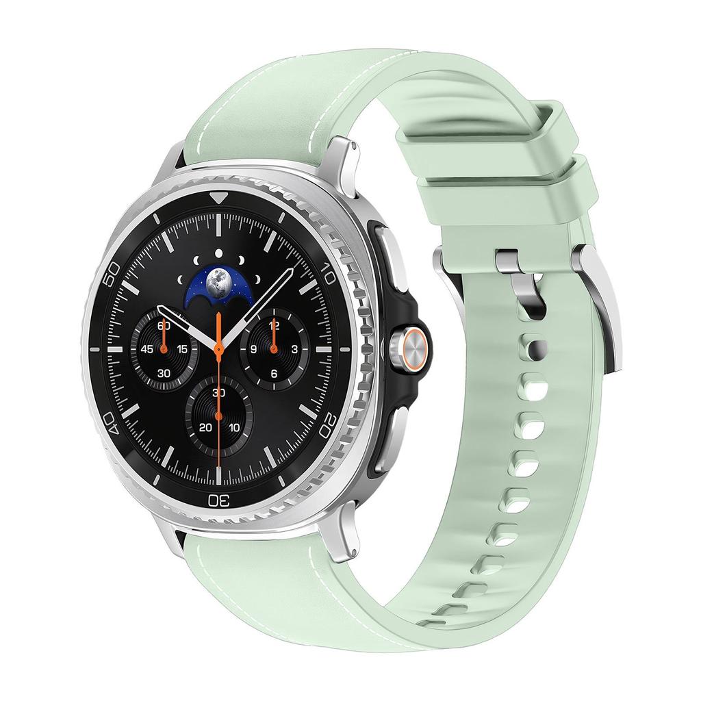 Совместимый кожаный и силиконовый ремешок для Samsung Galaxy Watch 8/8 Classic