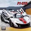 Новый 1: 22 МакКаллум P1 GTR Модель Сплавной Машины Высокой Симуляции Литые Игрушки Со Звуком и Светом Инерционные Машинки Декоративные Игрушки