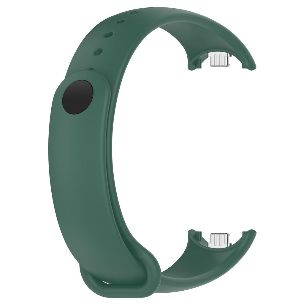 Силиконовый ремешок для Xiaomi Mi Band 9 8 Ремешок NFC Sport Rubber Bracelet Wristband pulseira correa Xiaomi Smart Band 8 Аксессуары