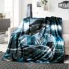 Football Messi Blanket Soft Warm Cozy Great for Couch Bed Bedding for All Occasions Digital Print Gifts For Family Or Friends