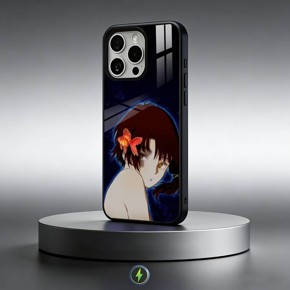 S-Серия Экспериментов L-Лейн Чехол для телефона для iPhone17,16,15,14,13,12,11 Plus,Pro Max Магнитный для Magsafe Беспроводная зарядка