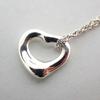 [Б/у] TIFFANY/Tiffany 925 Open Heart Pendant/Necklace/g411-55