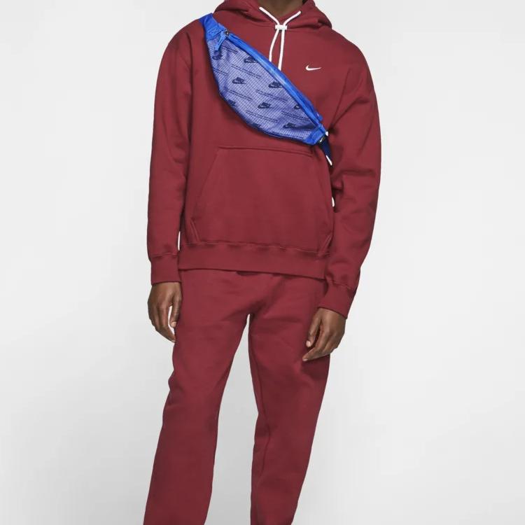 Nike Сумка-слинг из нейлона Heritage, Поясная сумка Regular Унисекс Королевский синий CK7446-480