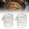 Mesh Reusable Micron Filter Zipper Bags 220 Micron Straining Bag  for KItchen Beer Brewing