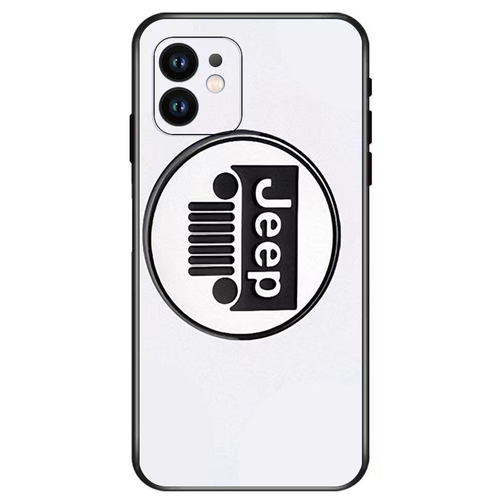 Soft TPU Phone Case For jEEP For iPhone 16 15 14 13 12 Pro Official Apple Cover for iPhone 16 Plus 12 13 14 15 16 17 Pro Max AMR1