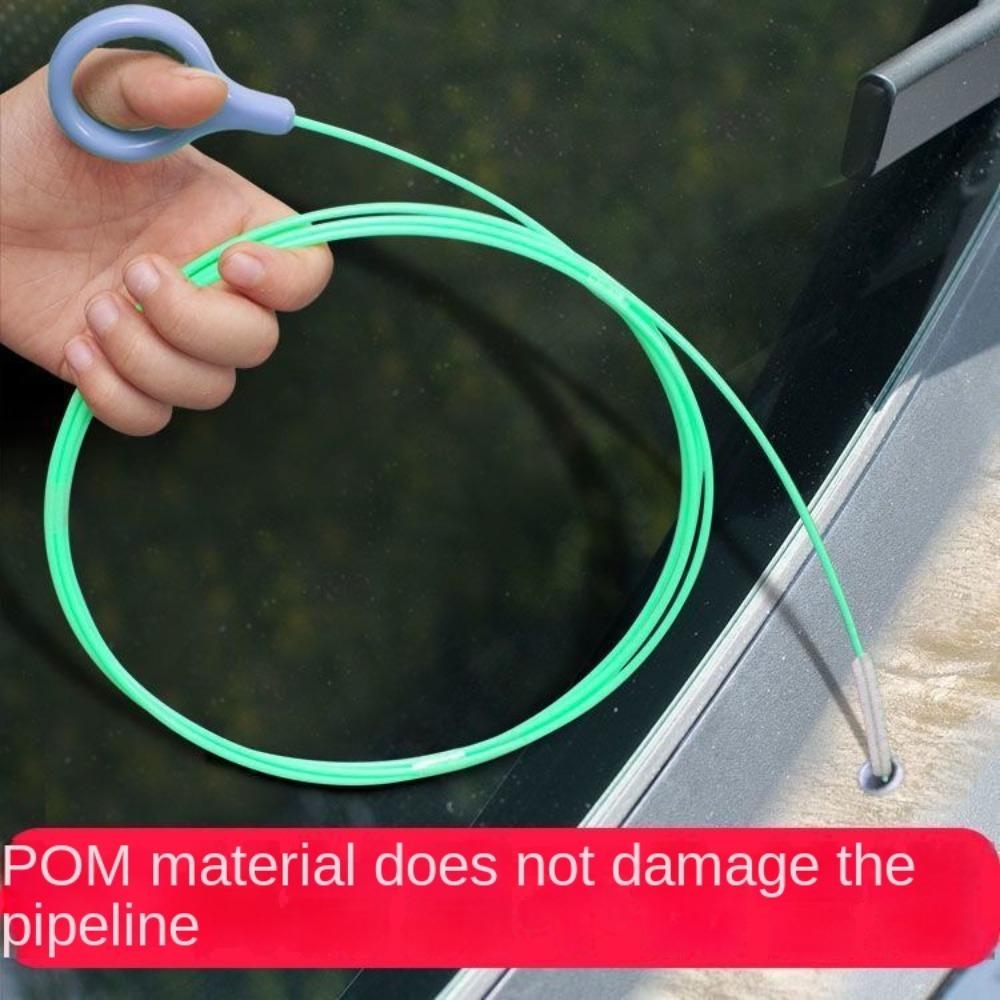 Длинные шланги 300/500/1000 см, чистящая скребковая щетка для удаления грязи, очиститель слива, автоматический люк на крыше