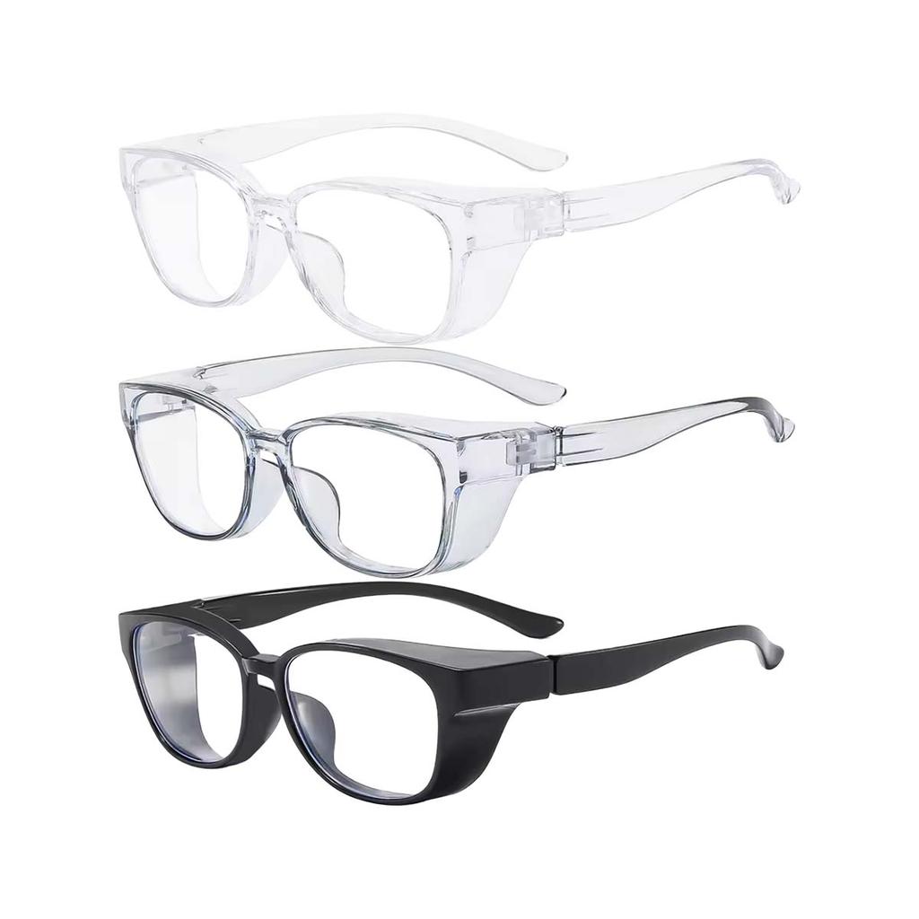 3 шт. Очки от брызг, ветрозащитные и пылезащитные, лабораторные, промышленные, для верховой езды, защитные очки, мужские и женские очки