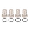 4PCS 20mm Bench Dogs Stainless Steel Table Stop Locating Auxiliary Block for Woodworking Use