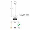 Creative Wedding Metal Holder Vertical Desktop Note Holder Graduation Ceremony Conference Restaurant Hotel License Plate Holder