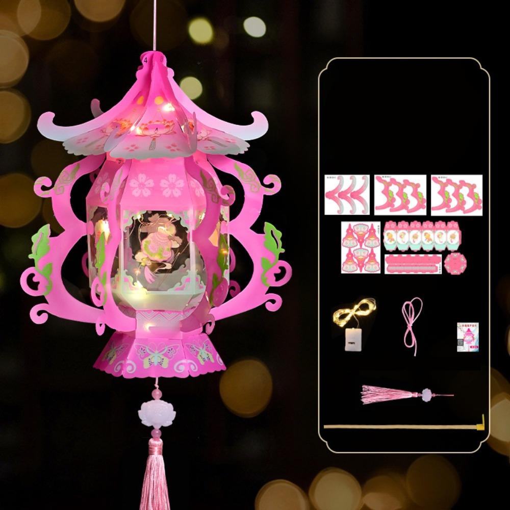 Traditional Chinese Style Mid-Autumn Festival Lantern LED Lantern Toys Holiday Decorations