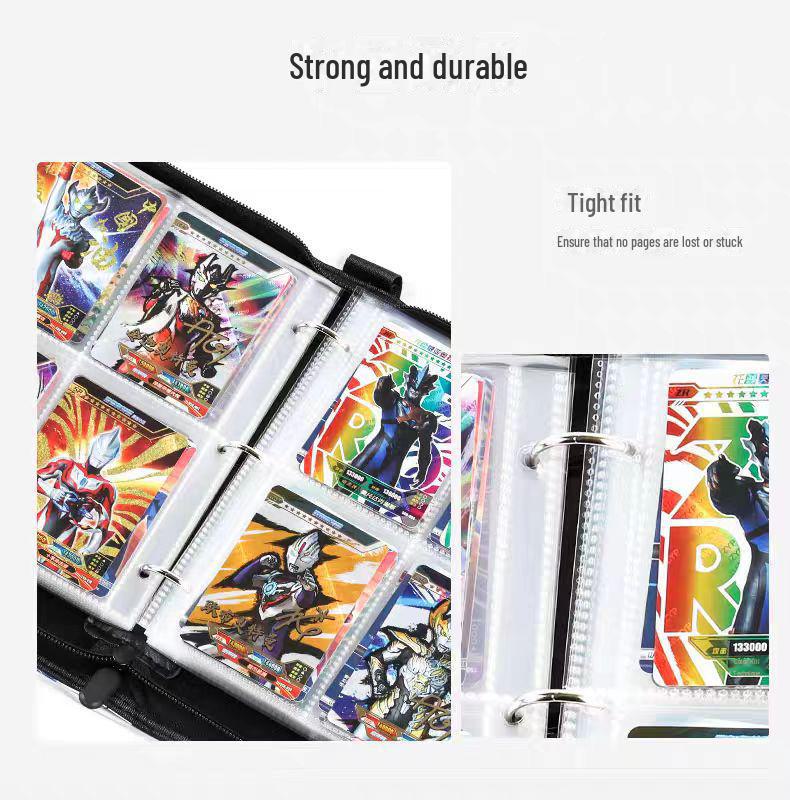 Pokémon Card Collection Book: 4-Grid & 9-Grid PU Game Album