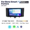 NaviFly Wireless Carplay Android System Автомобильный Радио Мультимедийный Плеер Для Mercedes Benz Smart Fortwo 451 2011 2012 2013 2014 2015