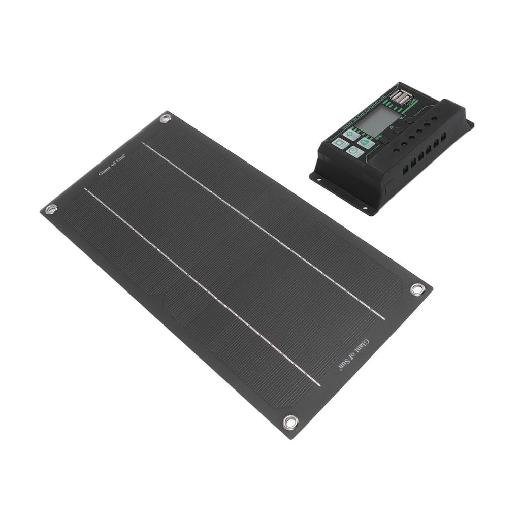 600W Solar Panel Battery Charger Kit Portable 18V Solar Battery Charger for RV Car