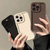 INS Роскошный Утолщенный Противоударный Силиконовый Чехол для iPhone 11 12 13 14 15 Pro Max Plus Бампер Мягкая Защитная Задняя Крышка Аксессуары