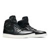 Air Jordan 1 Retro High Nouveau 'BHM' (Unisex) Black / White-Black-Voltage Green Vintage Basketball Shoes 836749 045
