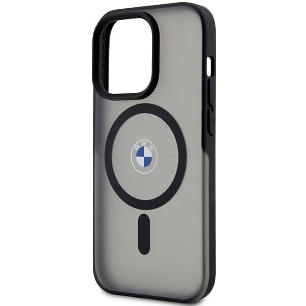 BMW BMHMP14LDSLK iPhone 14 Pro 6.1" case black/black hardcase Signature MagSafe