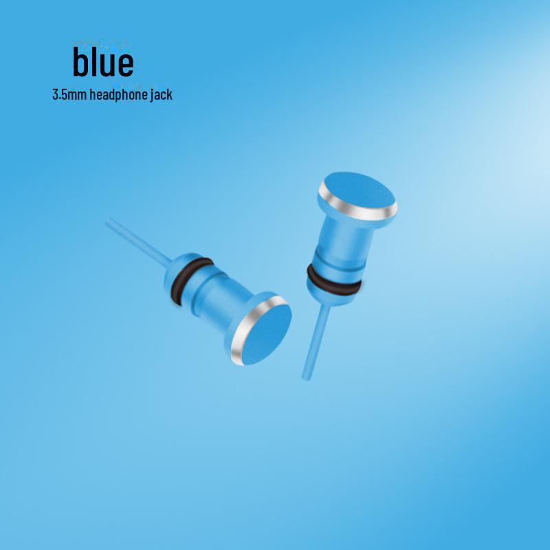 Универсальная металлическая пылезащитная заглушка USB Type-C для Huawei — защищает порт зарядки и разъем для наушников