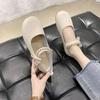 French Flat Shoes Children Spring and Autumn Flat Mary Jane Single Shoes Soft-soled Beanie Shoes Fairy Style Princess Shoes